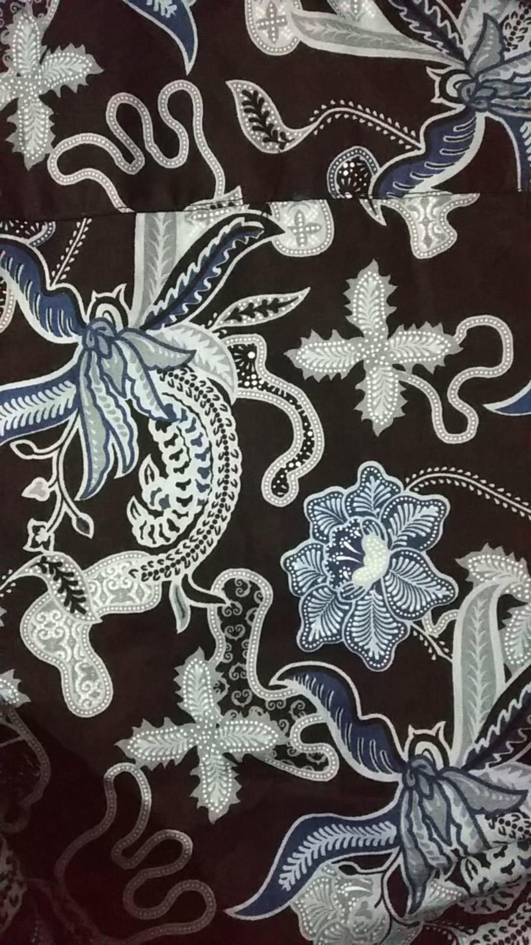 [gridline - R032 & R032-b] Kemeja Batik Pria Katun Lengan Pendek Regular Batik