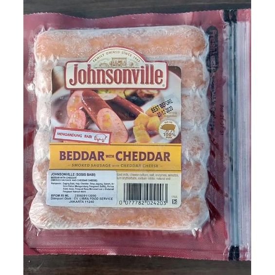 

windytriastuti13 Sosis johnsonville beddar cheddar. TIDAK HALAL TERLARIS TERPERCAYA ORIGINAL