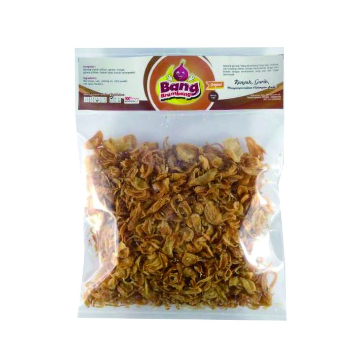 

Bawang Goreng Bang Brambang Kemasan Plastik 70gr