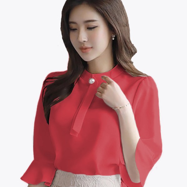 Blus Wanita Korea Lengan panjang Cantik murah terbaru - XSHOP Chloe