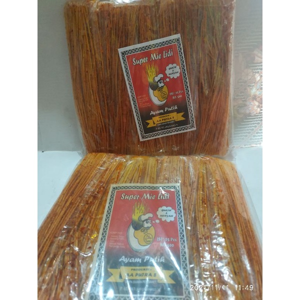 

mie lidi ayam putih 25pcs