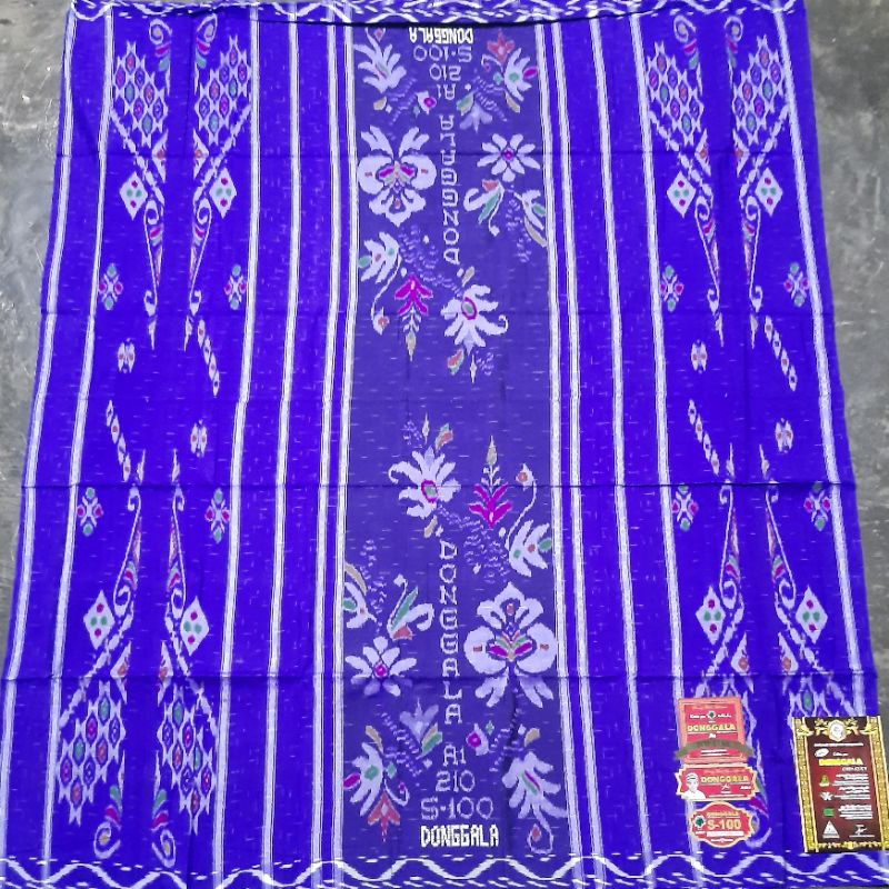 Sarung Donggala S100 Sutra Super A1. Sarung Dewasa.