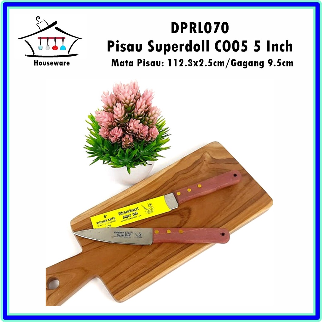 Pisau Dapur  Super Doll 5 inch &amp; 6inch