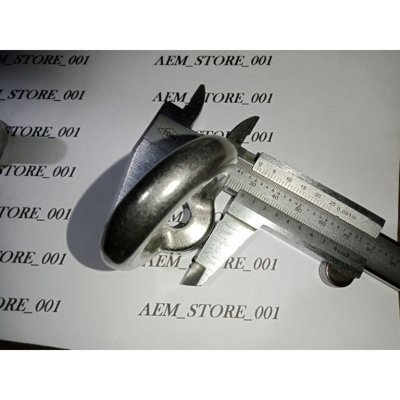 EYE NUT M12-1.75 STAINLESS 304 A2-70