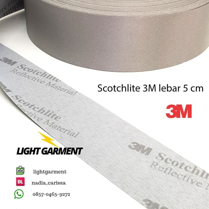 

UR352 Pita Scotlight Scotchlite Scotlite Skotlet 3M lebar 5 cm Reflektor