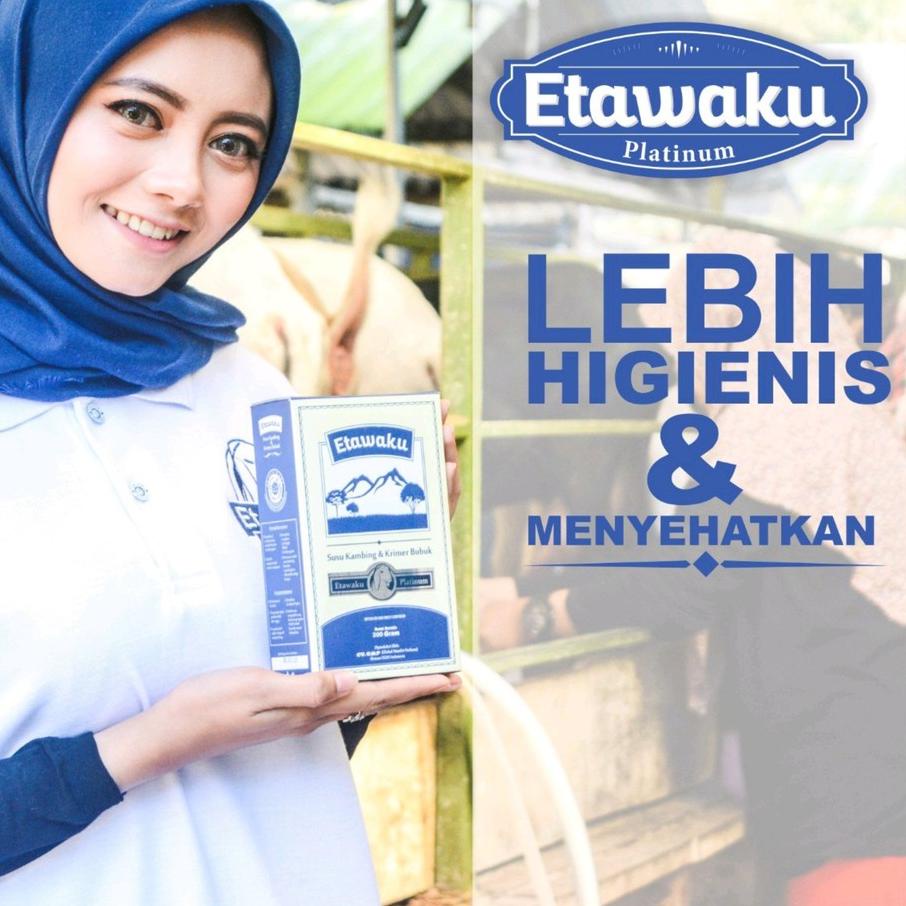 

Update ETAWAKU PLATINUM - SUSU KAMBING ETAWA & KRIMER NABATI BUBUK 200 gr / SUSU KUALITAS LOW SUGAR