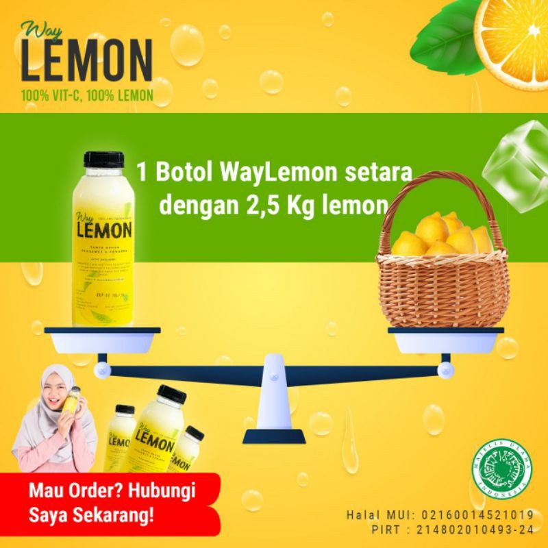 

Way Lemon Minuman sari Lemon WayLemon