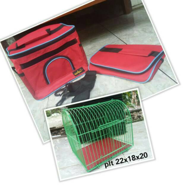 Tas sangkar untulan/cod lovebird sugar glider dan hewan kecil lain