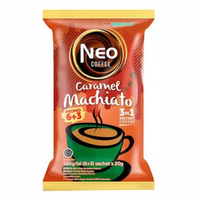 

Neo coffe caramel moccachino (6+3)