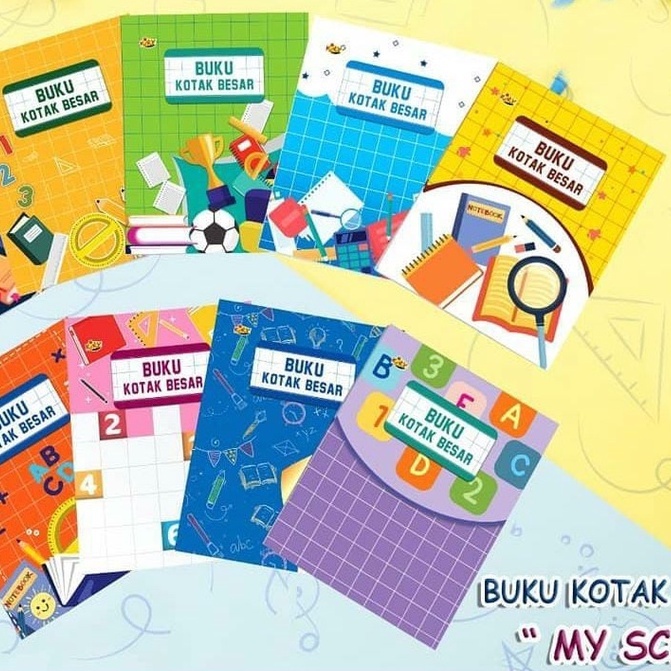 

Buku Tulis Kotak / Halus Kasar Isi 38 Lembar Kiky - 1 Pcs