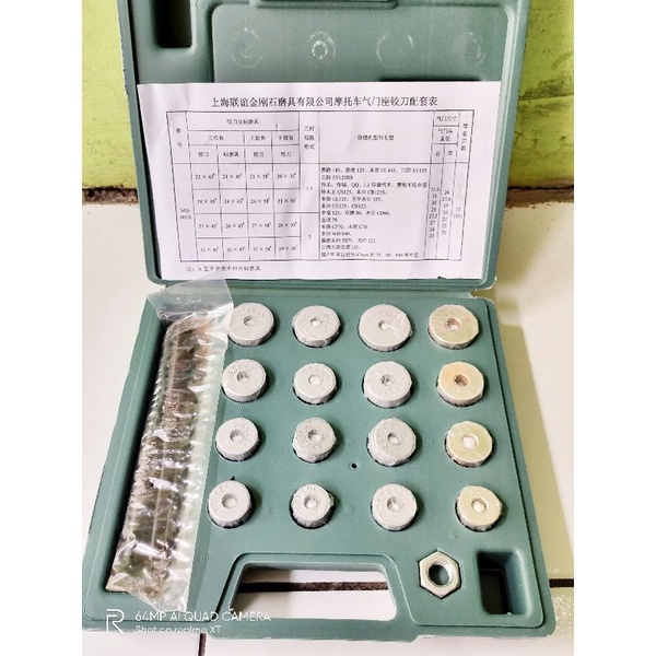 cutter valve seat untuk motor suzuki & honda