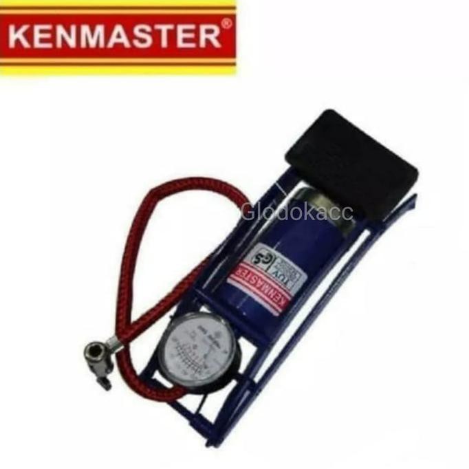 POMPA SEPEDA / KENMASTER POMPA INJAK 1 TABUNG