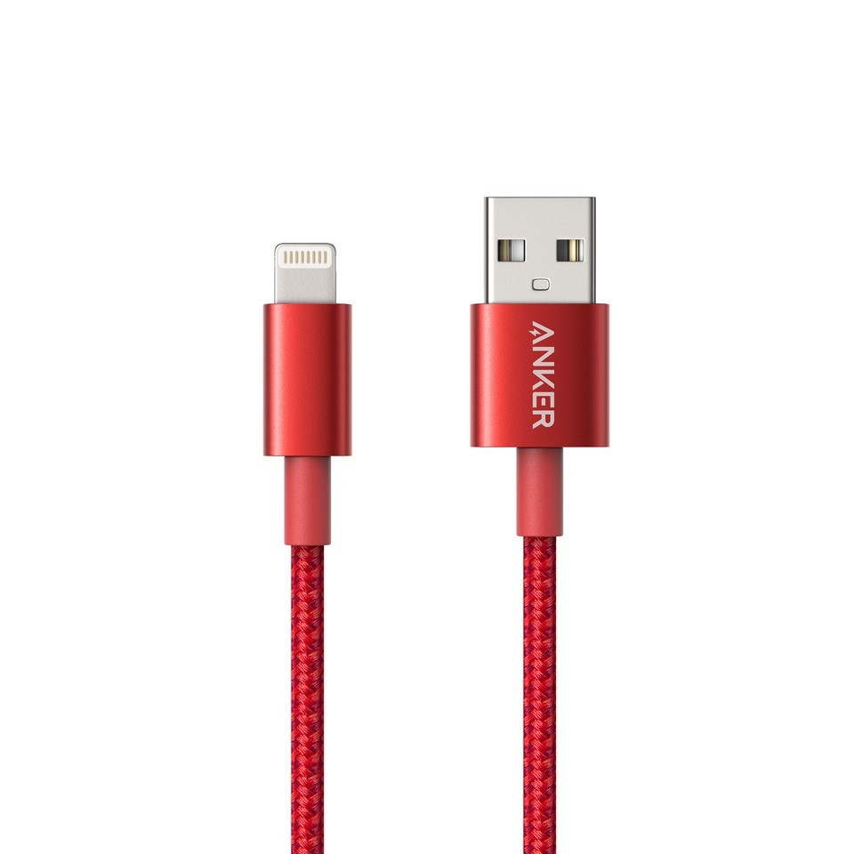 AKN88 - ANKER A8152 - Braided Nylon Cable - USB to Lightning Connector - 1M