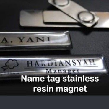 

Nametag stainless