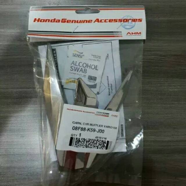 Garnis cover muffler new vario 125-150 2018