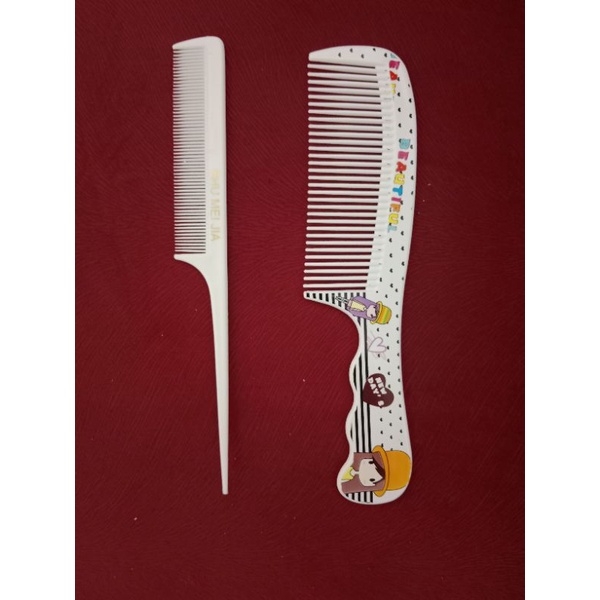 2in1 Sisir rambut / sisir rambut isi 2