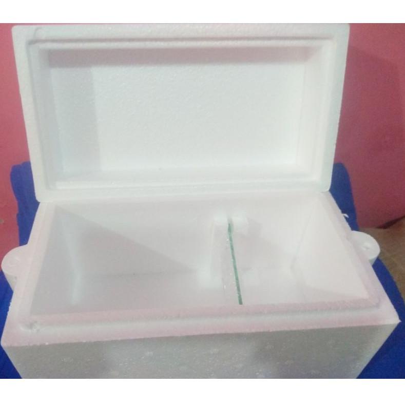 [KODE PRODUK PE9GK7570] MINI BOX STYROFOAM U/BREED/WADAH PENJODOHAN/TERNAK IKAN CUPANG plus DAUN KET