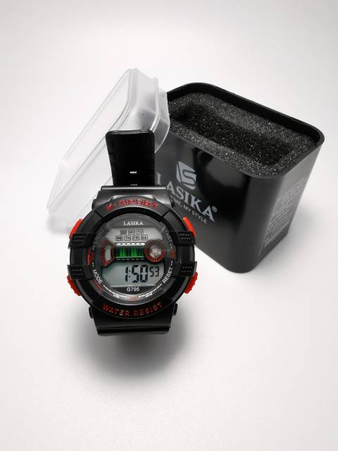 Jam tangan digital Anak Anak Remaja water Resist Lasika 795