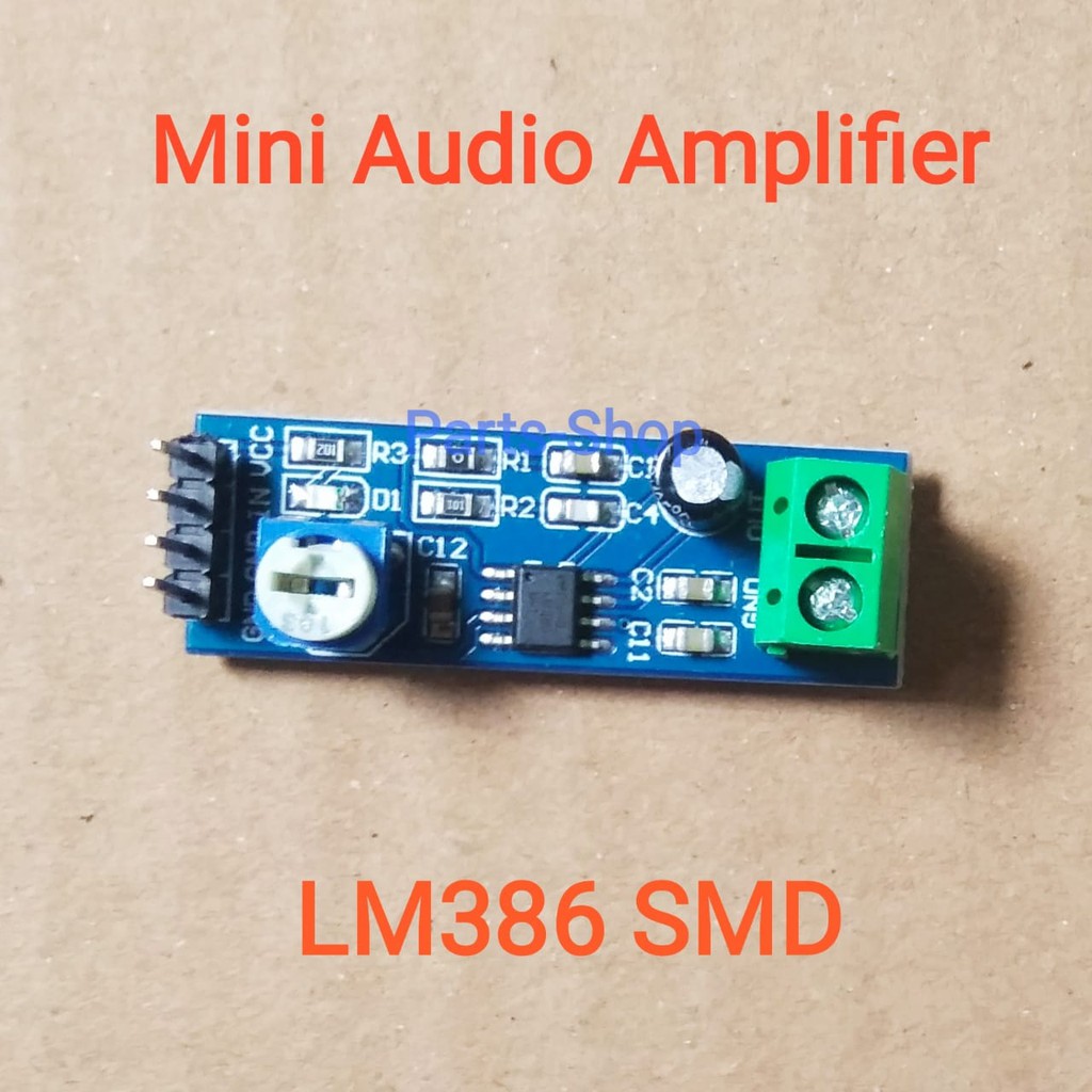 Modul LM386 Audio Mini Amplifier Mono 5v