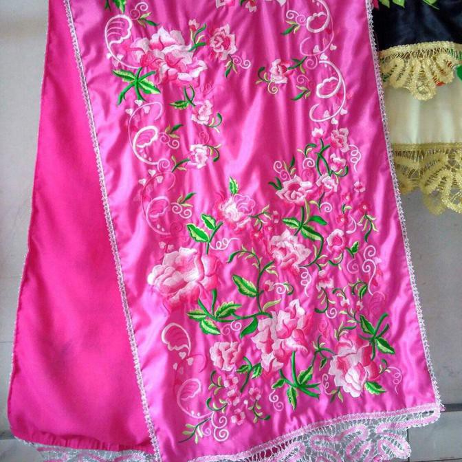 Bukittinggi Original Salendang / Selendang Koto Gadang / Bukittinggi / Hijab / Ori Bordiran Sulaman