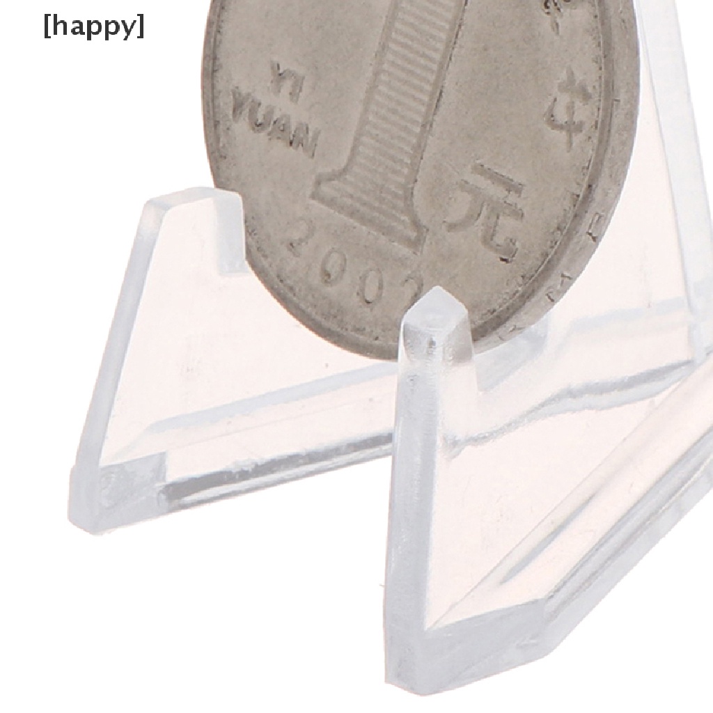 Ha 1pc Stand Display Holder Koinmedalibadgekartu Pos Untuk Koleksi