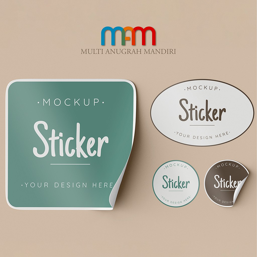 

Cetak Sticker Vinyl Label Varian Bahan A3 Plus + Cutting Kiss Cut