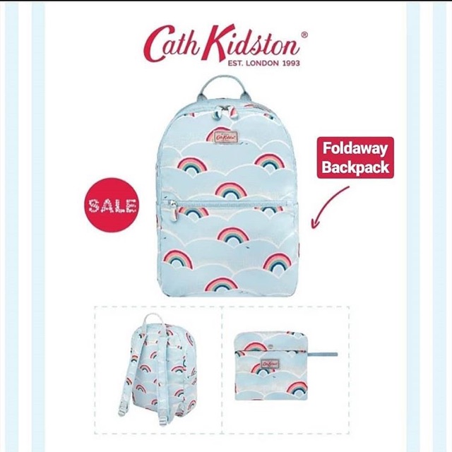 cath kidston rainbow backpack
