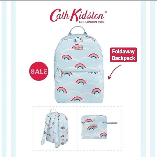 cath kidston rainbow backpack