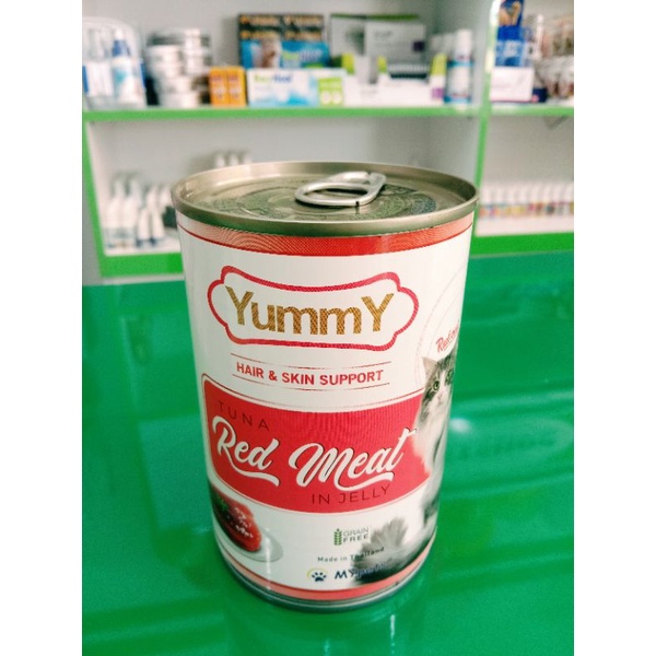 Yummy cat kaleng 400gr / makanan kucing basah kaleng