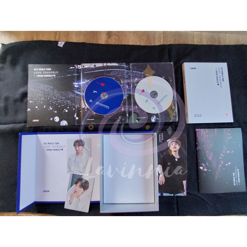 [Preloved Unsealed] Love yourself London (bookmark Suga)