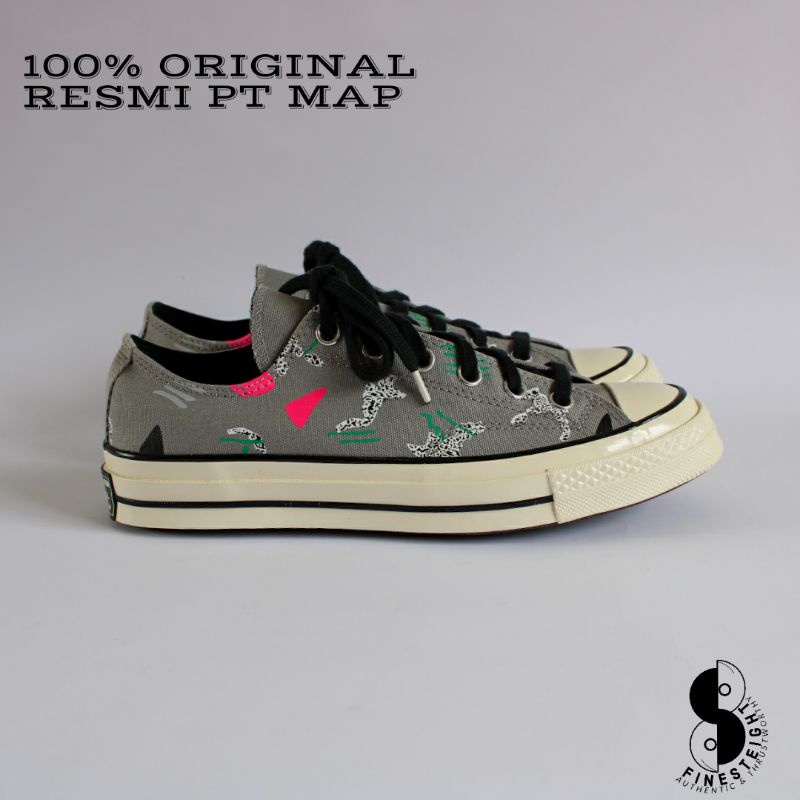 Converse CT 70s 70 Ox Low Archive Print Dolphin/Hyper Pink/Black Original 170924C