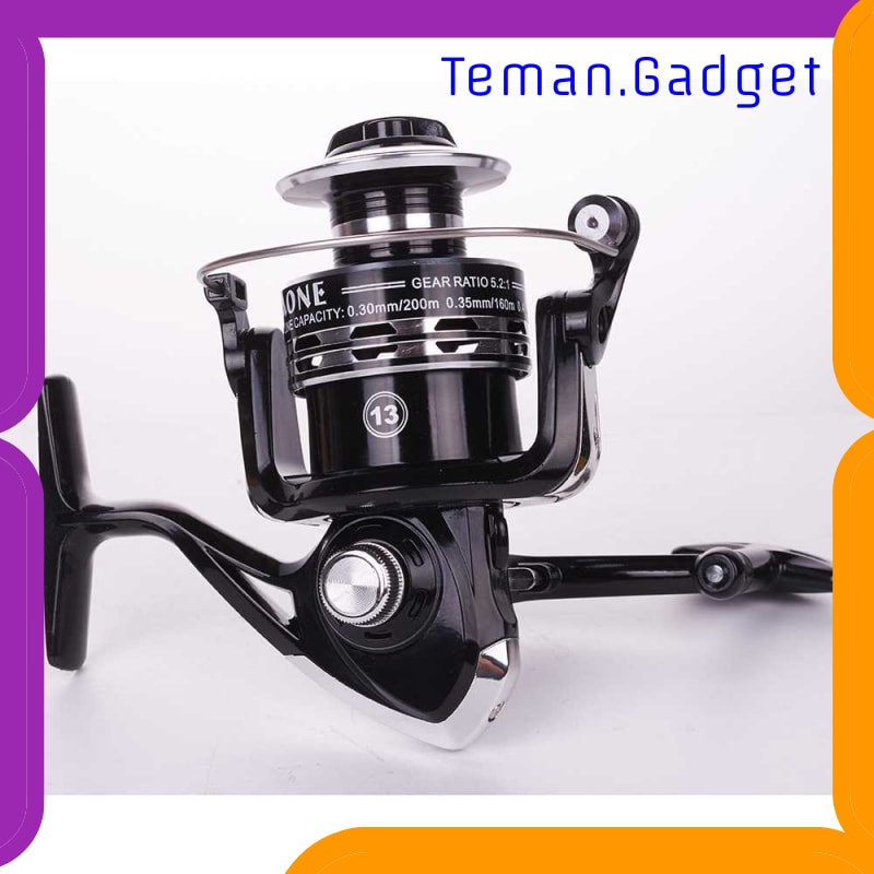 TG-IF271 DEBAO DARK SPIDER DS2000 SPINNING REEL PANCING 5.2:1 12+1 BALL BEARING