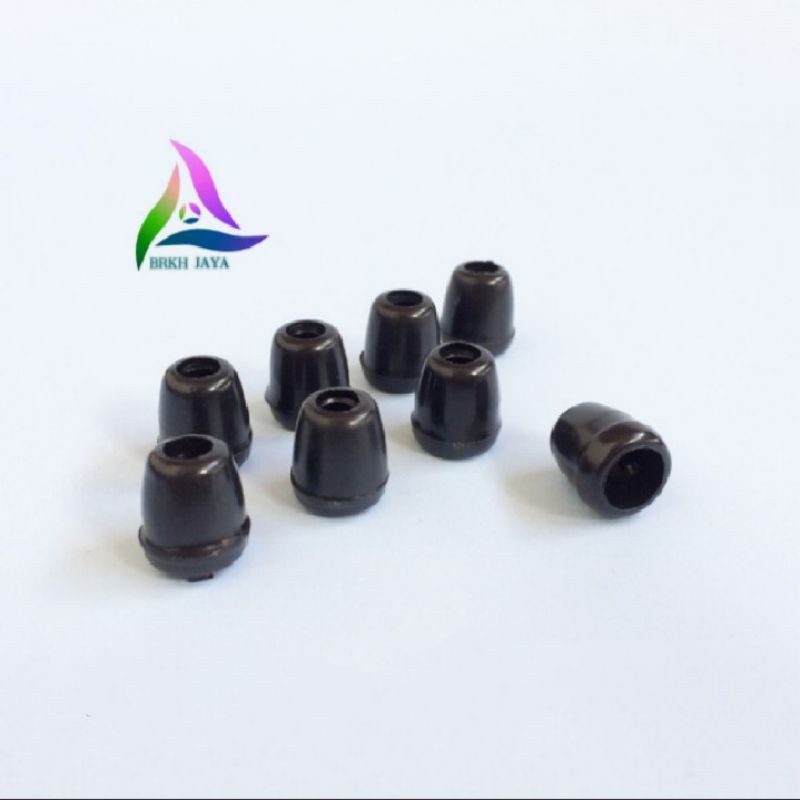 Stopper Lobi Tali Kur Diameter 12 mm Hitam S-JMB-HTM