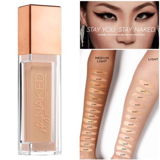 Urban Decay Stay Naked Weightless Liquid Foundation 24 Hours Shopee Indonesia