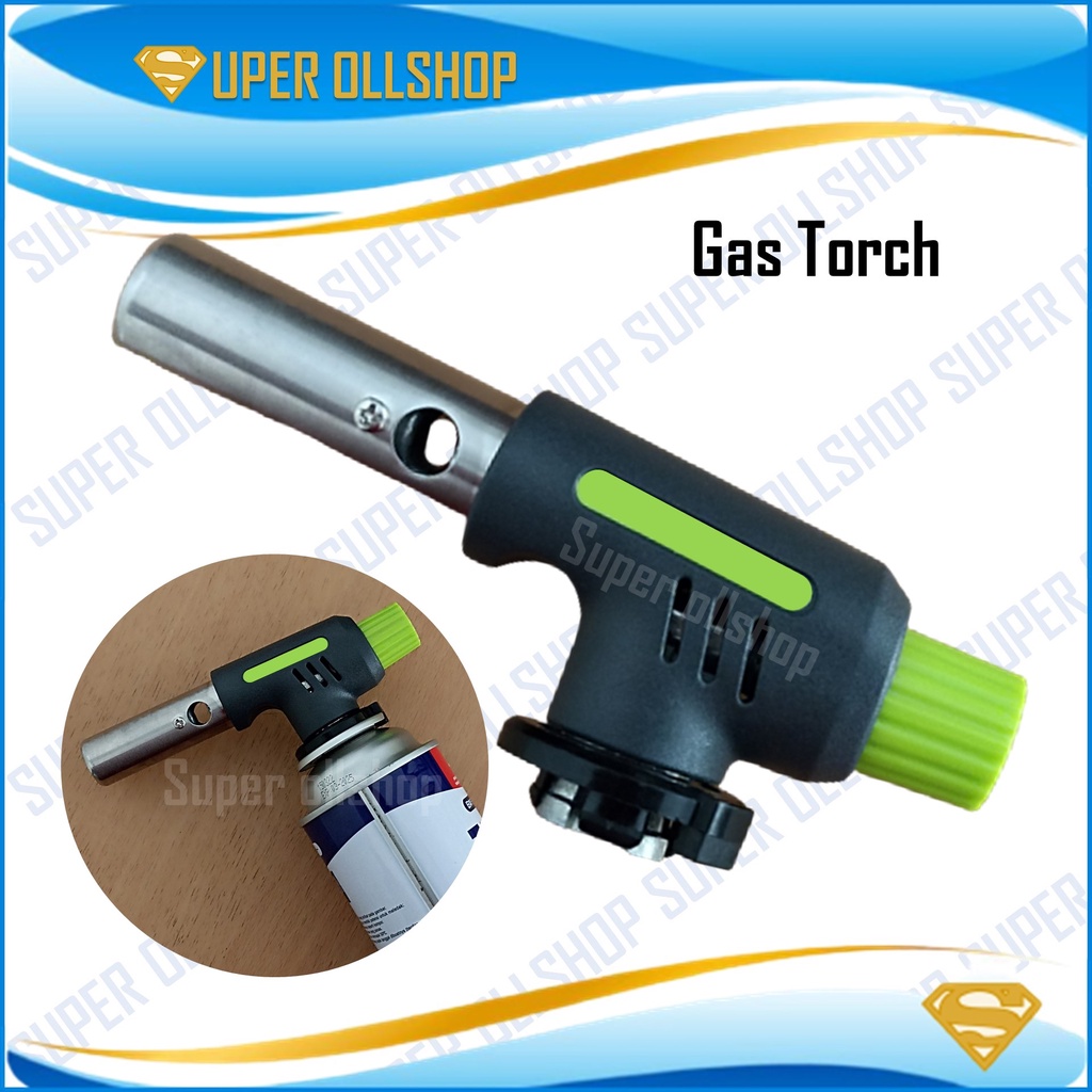 Kepala Gas Torch Flame Gun Portable Pemantik Api Hi Cook Kepala Las BBQ Murah