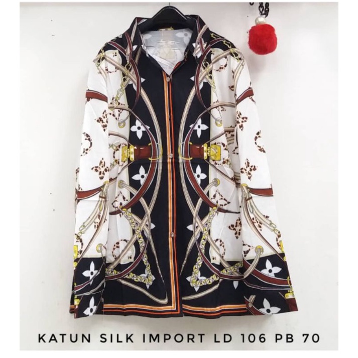 KEMEJA LV  PREMIUM TAG LEBEL / BLOUSE IMPORT PREMIUM