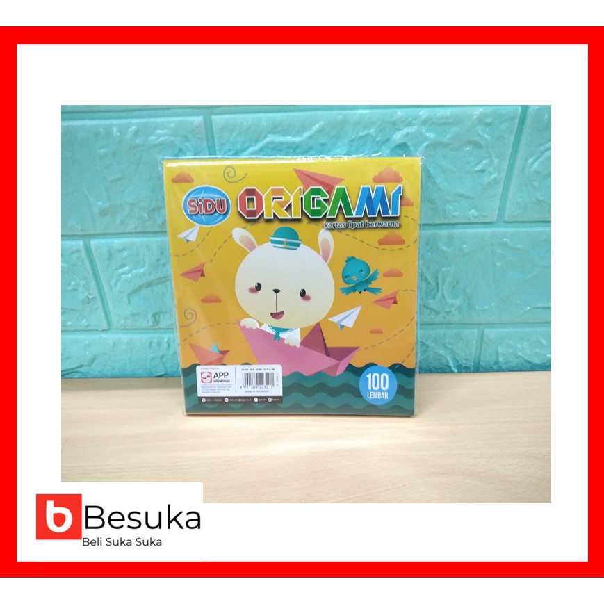 

KERTAS ORIGAMI SIDU 16 X 16 CM (100 LBR)