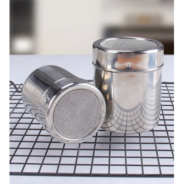 

Dusting Powder Jar Botol Penabur Gula Cocoa Powder Dusting Bottle Jar