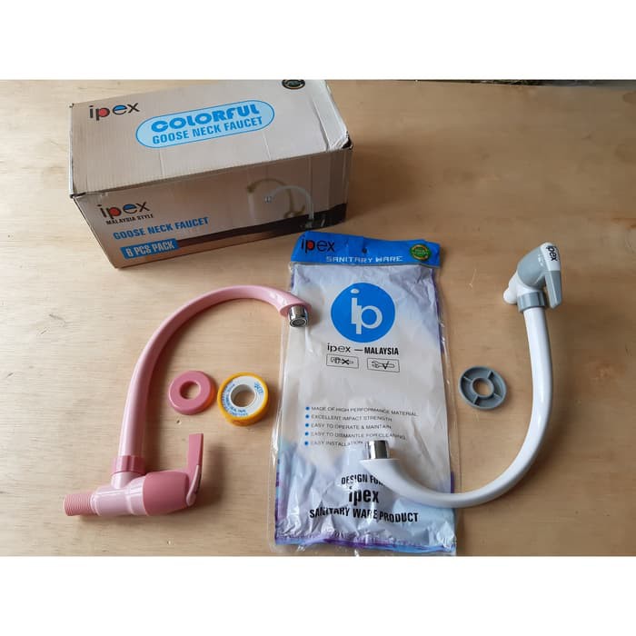 KRAN CUCI PIRING/KRAN ANGSA PVC IPEX ENGKOL EAK