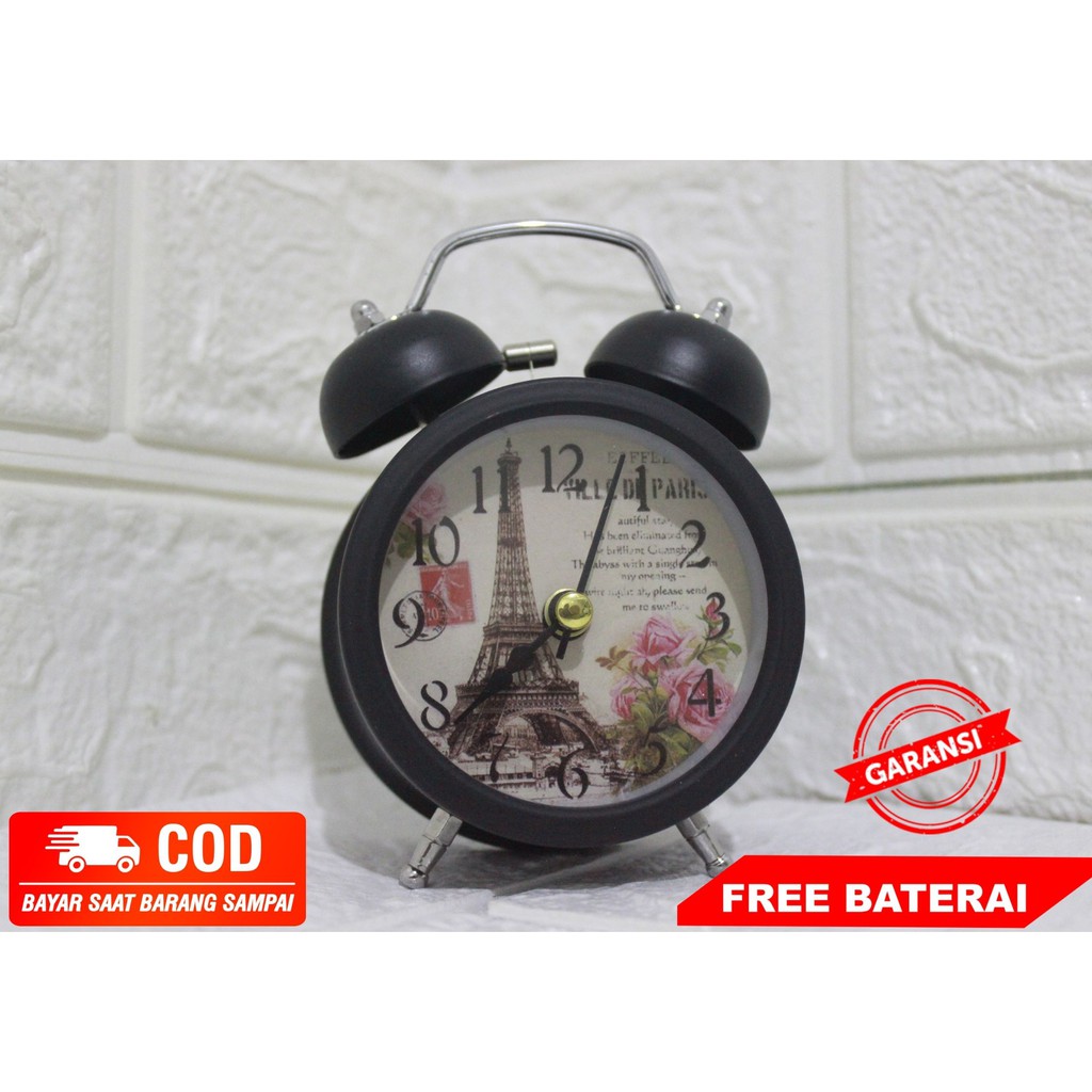 Jam Weker Kring Alarm Meja Murah