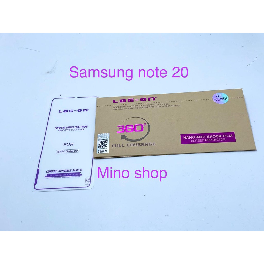 ANTI GORES JELLY SAMSUNG NOTE 20 - ANTI SHOCK MERK LOG ON ORIGINAL