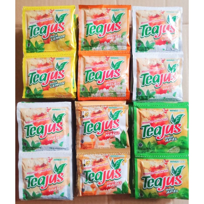 

TEAJUS MINUMAN BUBUK INSTAN RENCENG 10PCS