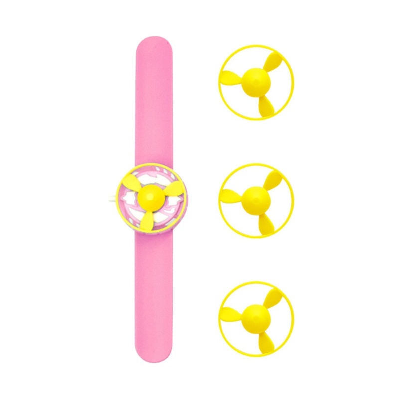 Mary Mainan Jam Tangan Gyroscope Ring Flying Saucer Untuk Outdoor