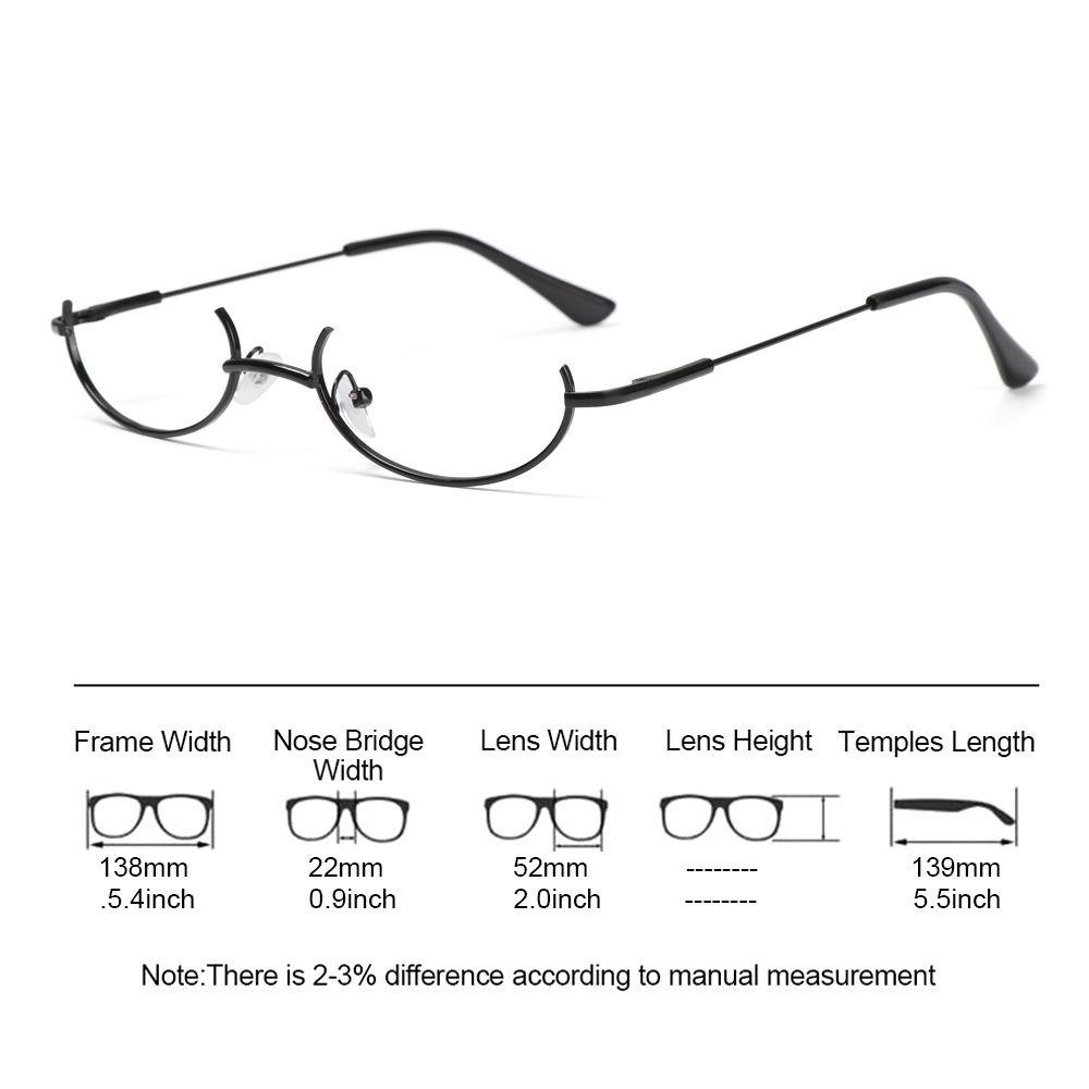 Lily Kacamata Frame Unisex Myopia Tanpa Lensa Photography Eyeglasses