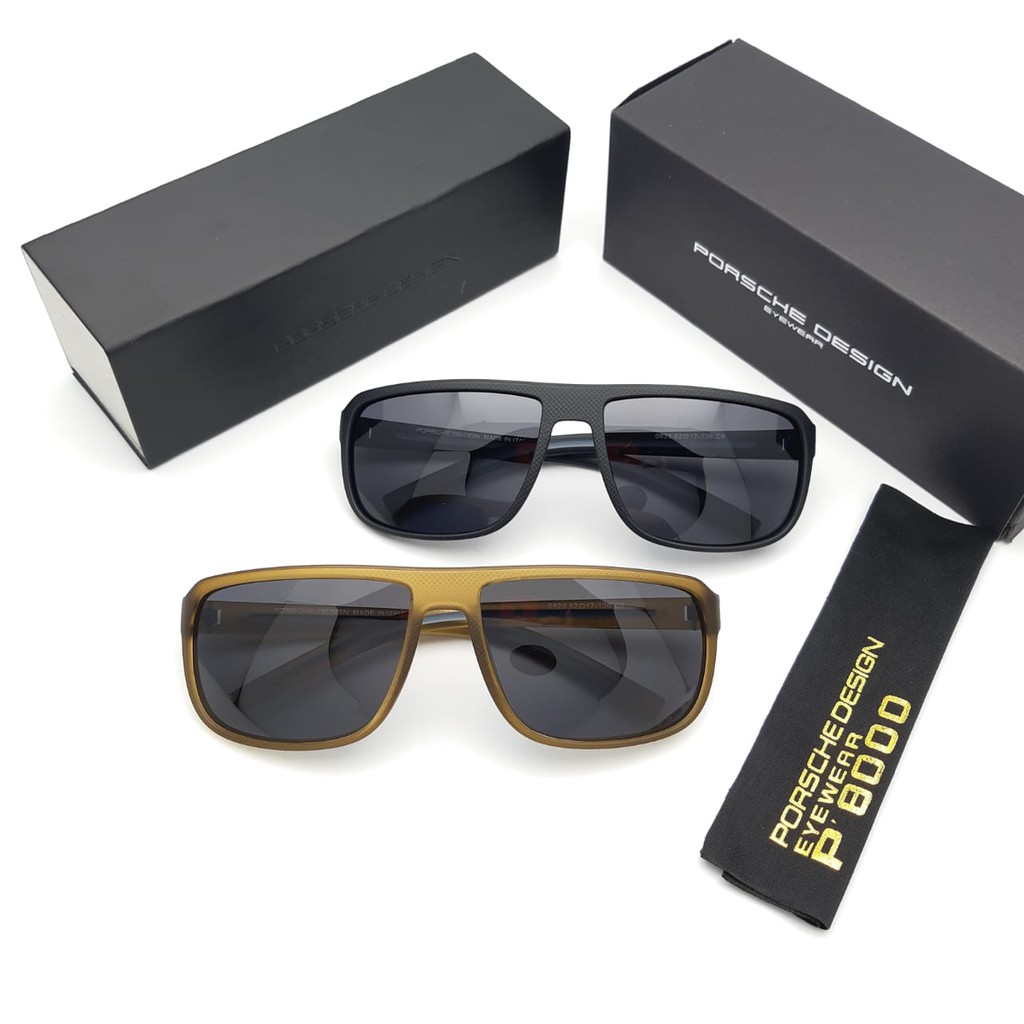 Kacamata Hitam Pria TERLARIS !!! Kacamata  Wanita Porsche Design A0823 Bisa COD
