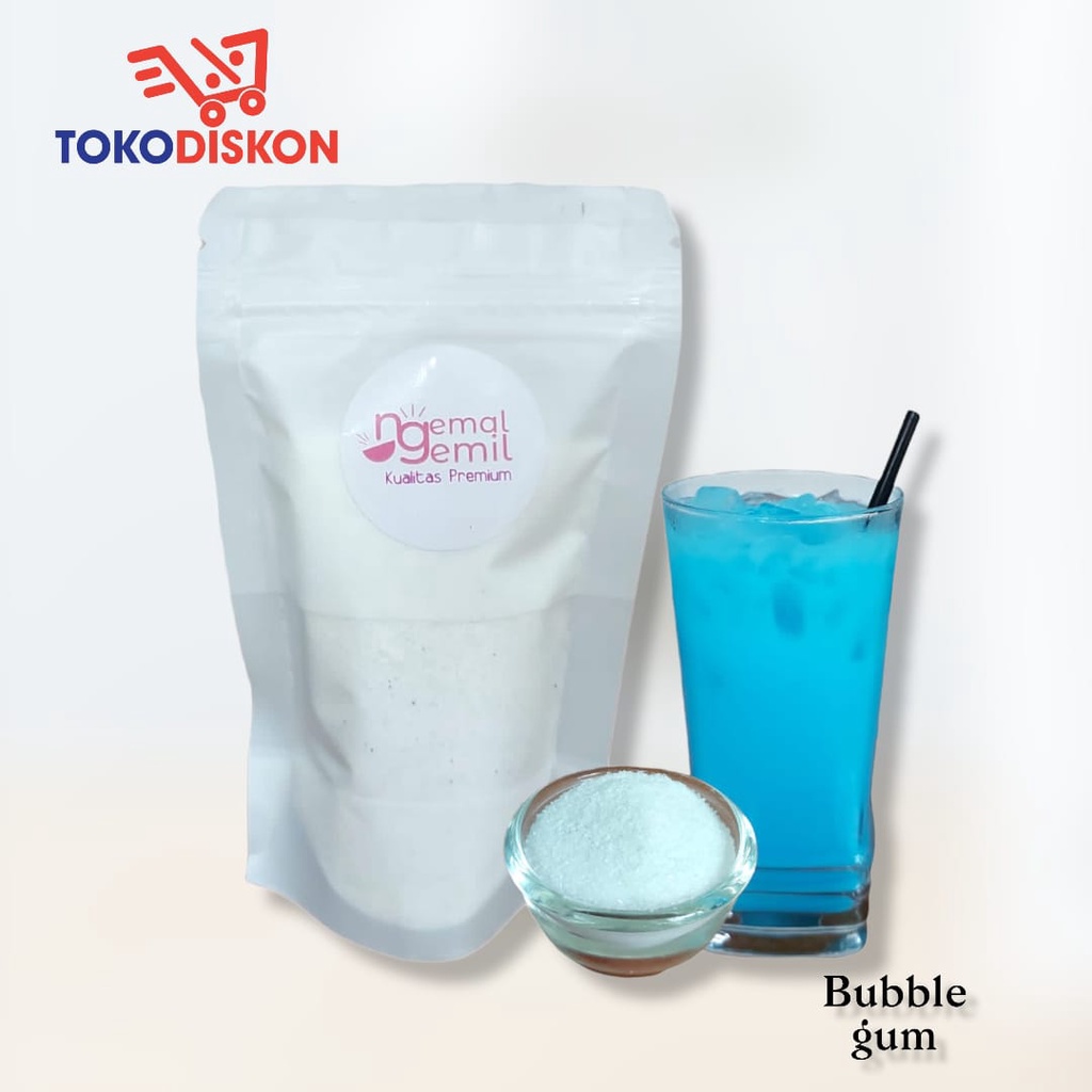 Minuman Bubuk Rasa Bubble Gum // Minuman Termurah