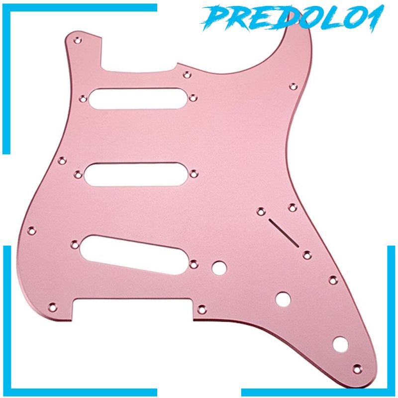 [PREDOLO1] Aluminum Alloy SSS Guitar Pickguard Accesssories Pickups for ST Guitar Gifts