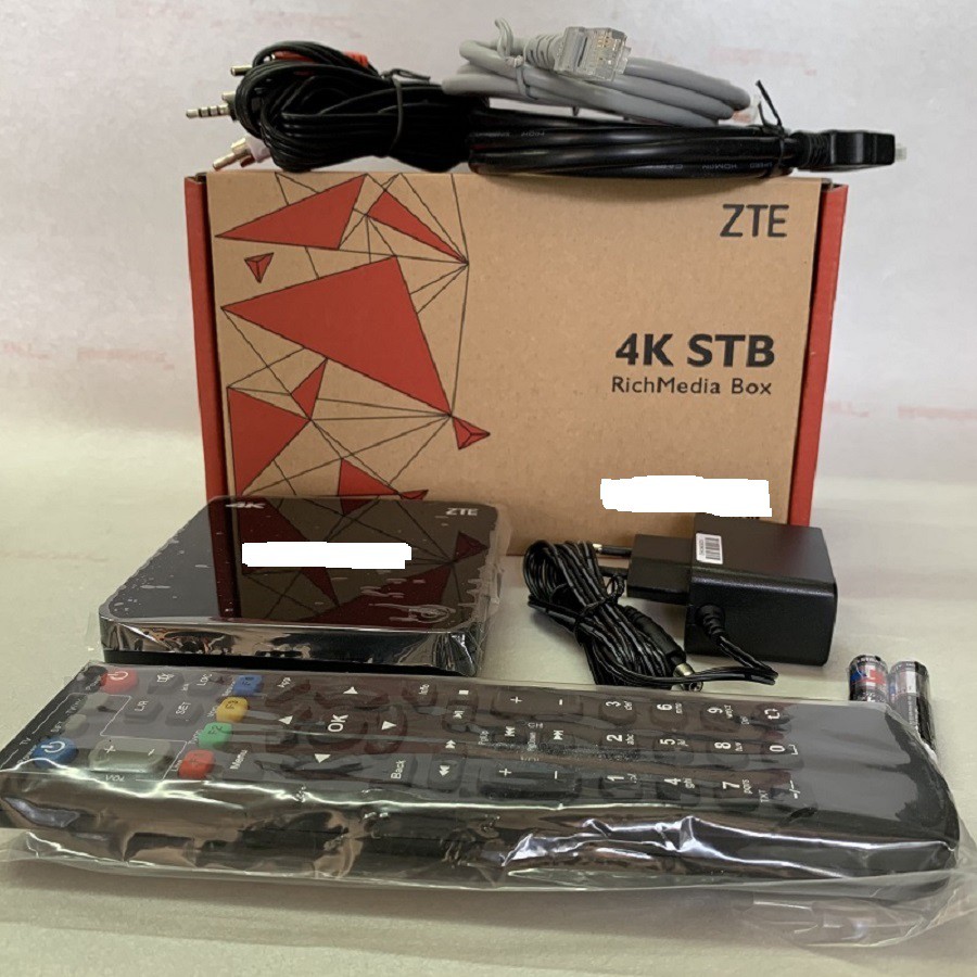 Smart TV Box STB ZTE Android Box Full Root Fiber Home Ultra 4K Video