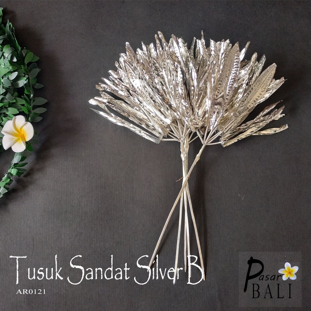 Tusuk Sandat Silver B - Aksesoris Sanggul Bali