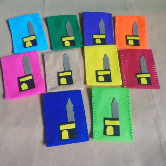 

Amplop lebaran karakter ka'bah